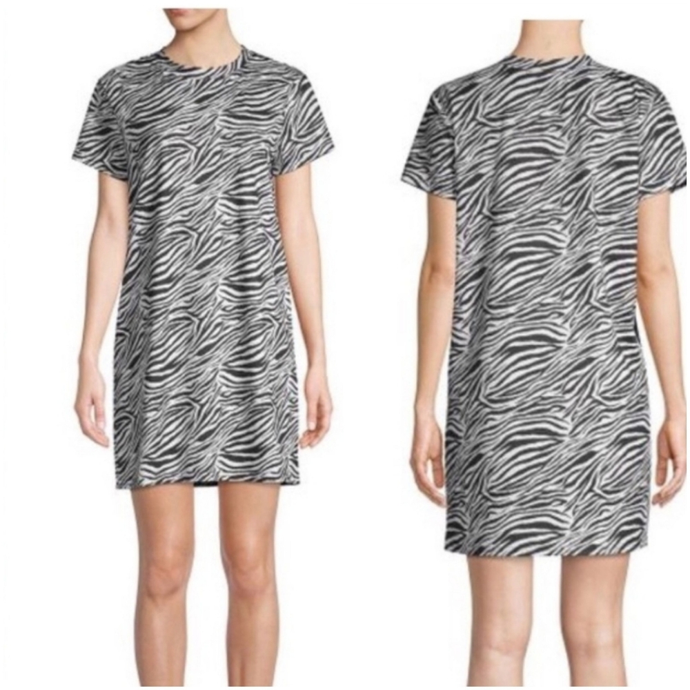 Lea and Viola Women's Zebra Print Dress Size M